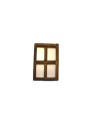 Finestra media in legno invecchiato cm 6x9