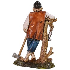 Boscaiolo con ascia 10 cm Landi Moranduzzo 2