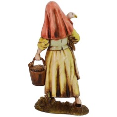 Donna con oca 10 cm Landi Moranduzzo Mondo Presepi 2