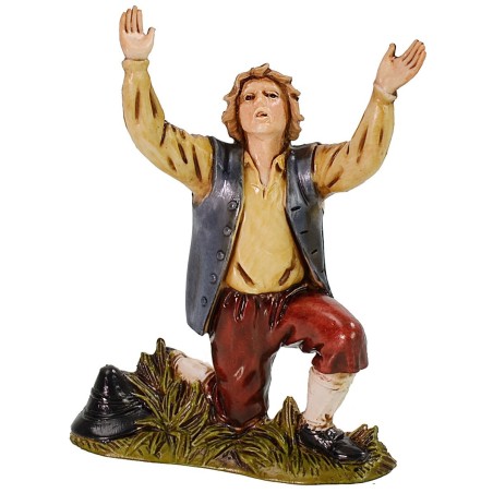 Set 3 statue per presepe serie 10 cm Landi Moranduzzo