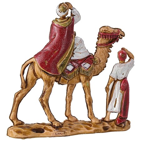 Tre Re magi cm 3,5 a cammello Landi Moranduzzo