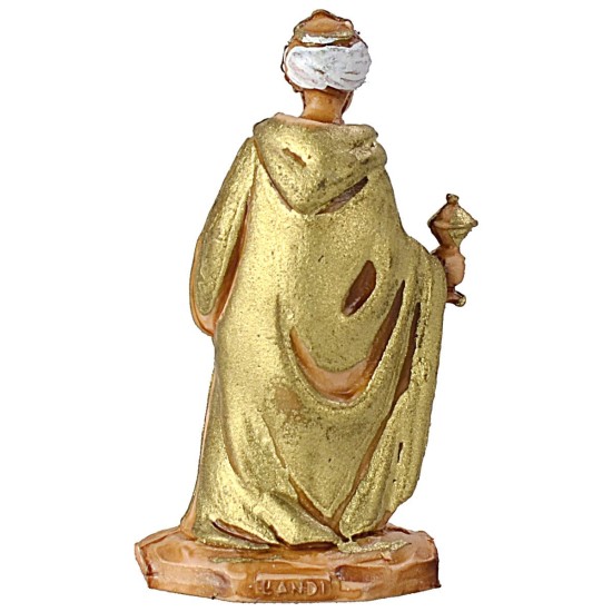 Tres Reyes Magos en pie de 3,5 cm Mundo Belenes