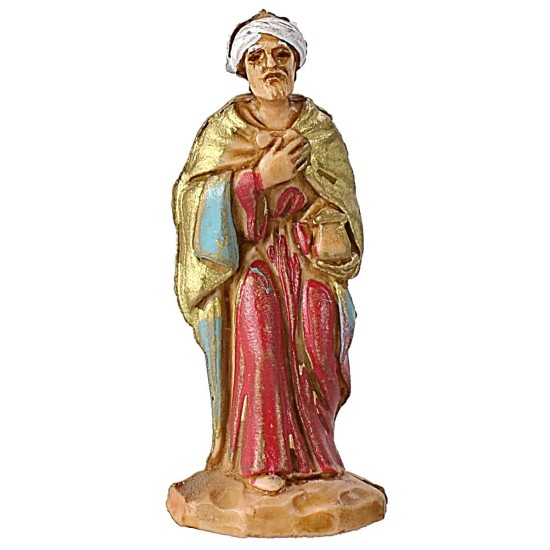 Tres Reyes Magos en pie de 3,5 cm Mundo Belenes