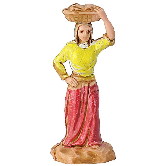 21 Personaggi + cammello cm 3,5 -Statue presepe Landi