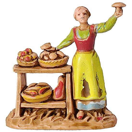 Set 11 Artisans nativity scene 3.5 cm Landi Moranduzzo