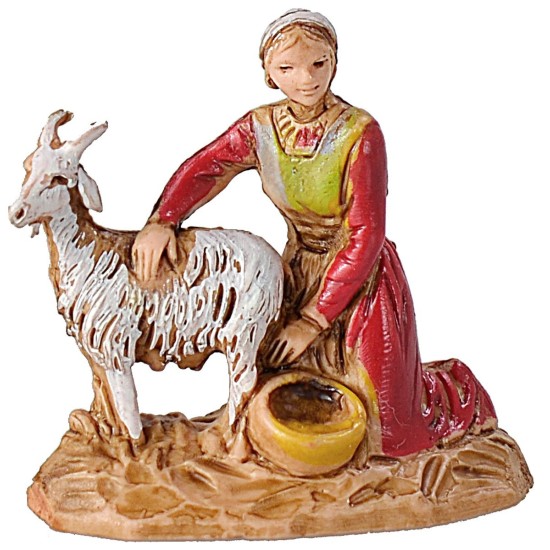 Set 11 Artisans nativity scene 3.5 cm Landi Moranduzzo