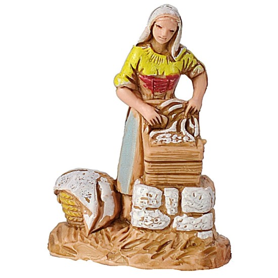 Set 11 Artigiani presepe cm 3,5 Landi Moranduzzo Mondo Presepi