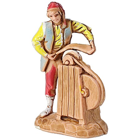 Set 11 Artigiani presepe cm 3,5 Landi Moranduzzo Mondo Presepi