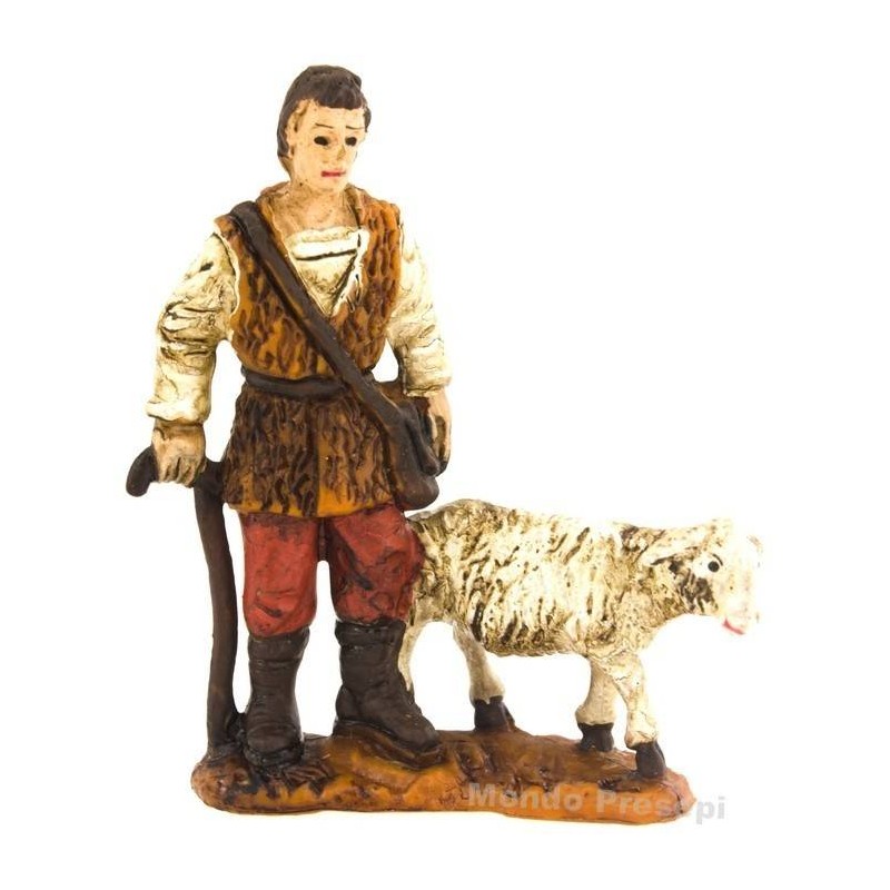 Shepherd with sheep Oliver series 5 cm