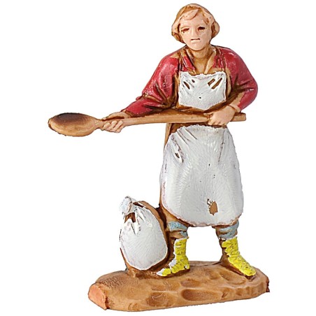 Set 6 statue landi cm 3,5 - 0369 Mondo Presepi