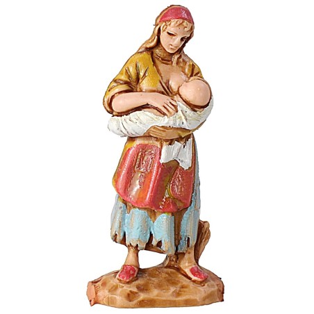 Set 6 statue landi cm 3,5 - 0369 Mondo Presepi