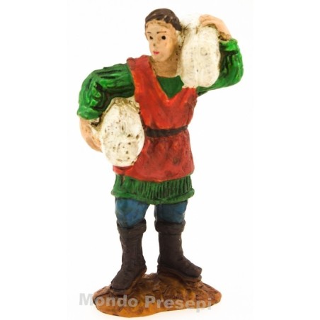 Mugnaio serie Oliver cm 5 Mondo Presepi