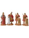 Conjunto Herodes + Centurión + 2 soldados Landi 3,5 cm Mundo Pesebres