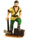 Leñador con hacha serie Oliver cm 5