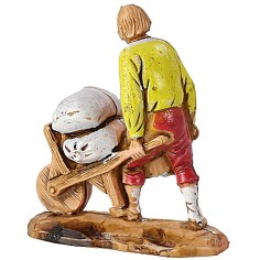 Molino con carretilla cm 3,5 Landi Mundo Pesebres 2