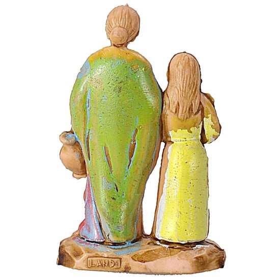 Woman and girl 3.5 cm Landi