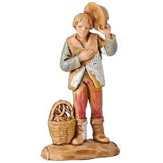 Young man with basket 3.5 cm Landi