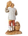 Young man with basket 3.5 cm Landi