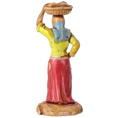 Woman with basket on the head 3.5 cm Landi 2