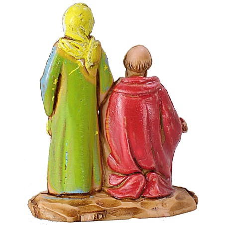 Man and woman with lamb 3.5 cm Landi