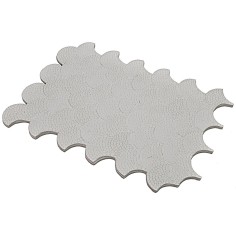 Pavimento modulare Pavé colore neutro cm 23x31,5x0,7 h 2