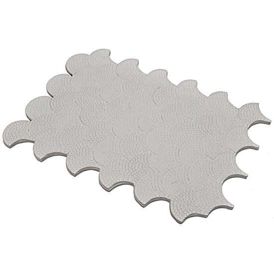 Pavimento modulare Pavé colore neutro cm 23x31,5x0,7 h