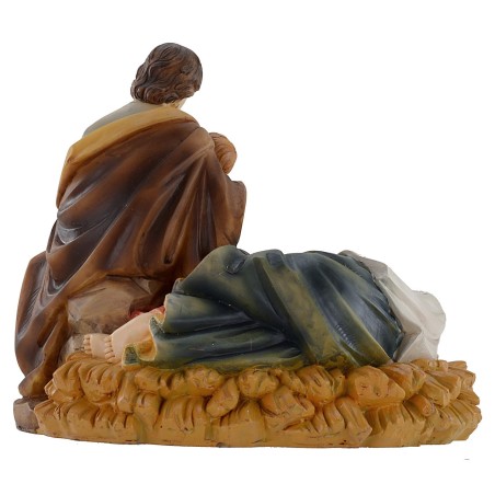 Nacimiento de resina de 11x7x9,8 cm h serie 12 cm José, resina