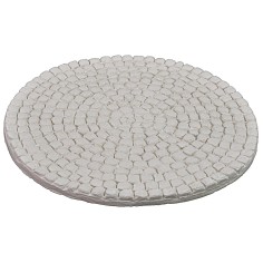 Pavimentación de plaza circular con adoquines de 20,5 cm de 2