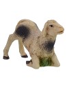Agnello pezzato inginocchiato per statue da 30 cm