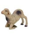 Agnello pezzato inginocchiato per statue da 30 cm