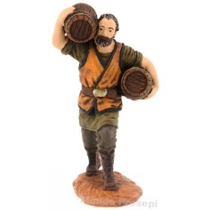 Man with barrels 10 cm series Oliver