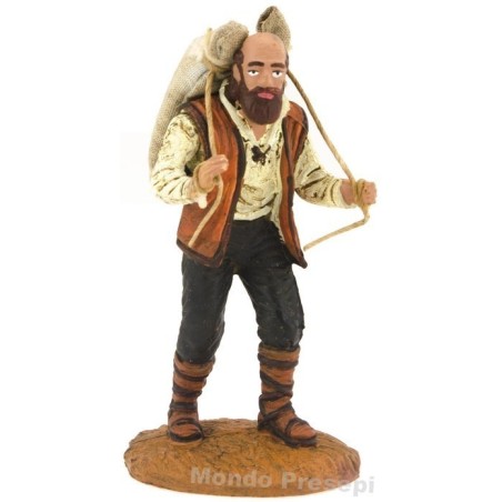 Hombre con saco serie cm 10 Oliver Mundo Pesebres