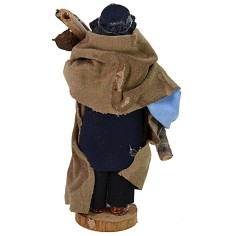 Boscaiolo con legna 12 cm 2