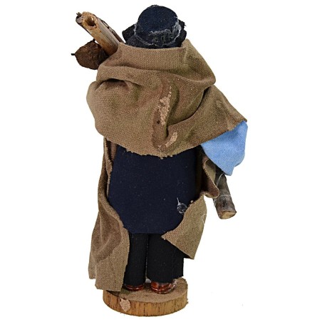 Boscaiolo con legna 12 cm