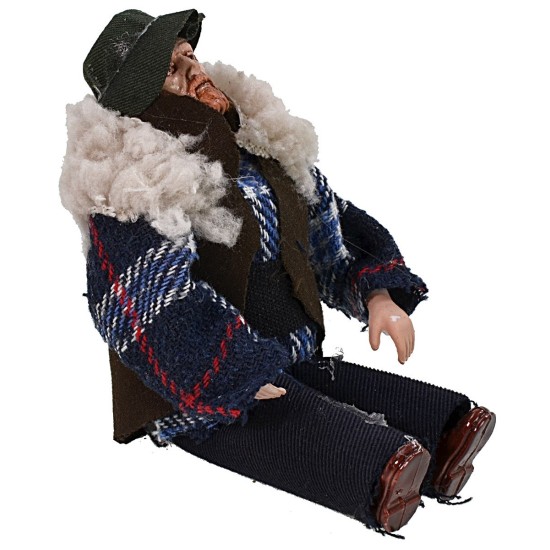 Pastore seduto serie 12 cm