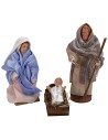 Natività vestita h. 12 cm base, vestita, nella, giuseppe