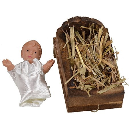 Natividad vestida h. 12 cm base, vestida, en la, José.