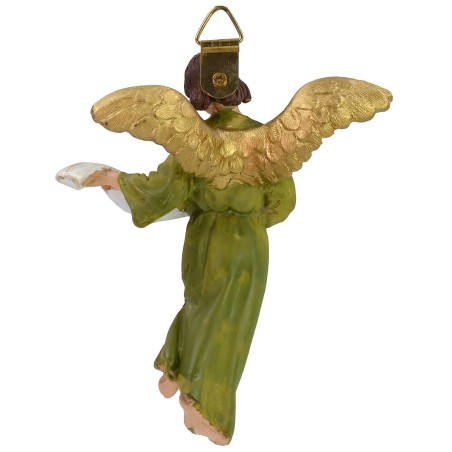 Glory Angel in painted resin 12 cm Landi economic series