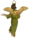 Glory Angel in painted resin 12 cm Landi economic series
