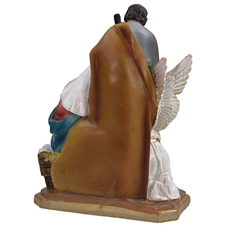 Natività monoblocco in resina cm 19x12x26,5 h