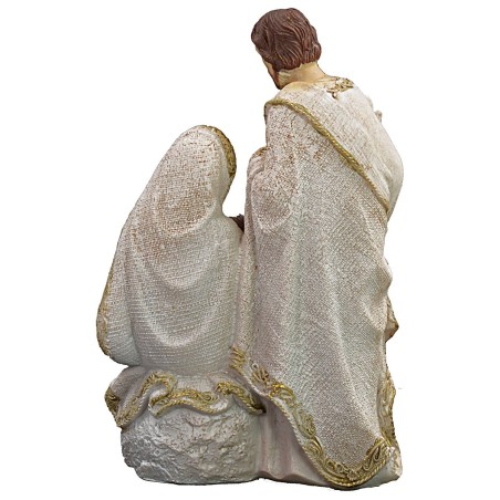 Sacra Famiglia in resina cm 12,5x8x19 h.