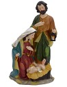 Natività in resina cm 14x10,5x26 h giuseppe, resina, serie