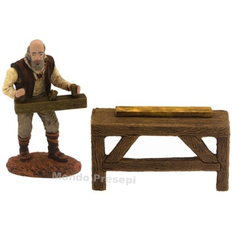 Carpenter with bench 10 cm series Oliver