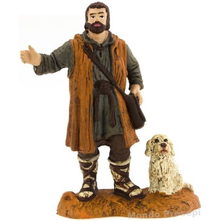 Man with dog series 10 cm Oliver