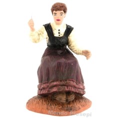 Mujer que cose serie cm 10 Oliver Mundo Pesebres