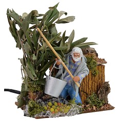 Cosechador de aceitunas en movimiento h 10 cm centurión, soldado