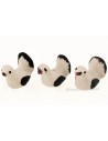 Conjunto de 3 palomas cm 2