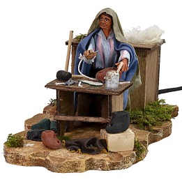 Oriental shoemaker 12cm in motion