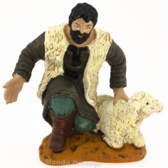 Kneeling shepherd 8 cm series Oliver