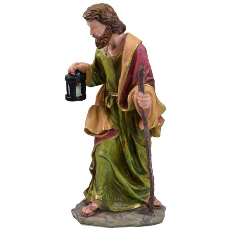 Natività 10 soggetti in resina h 50 cm base, resina, soggetti